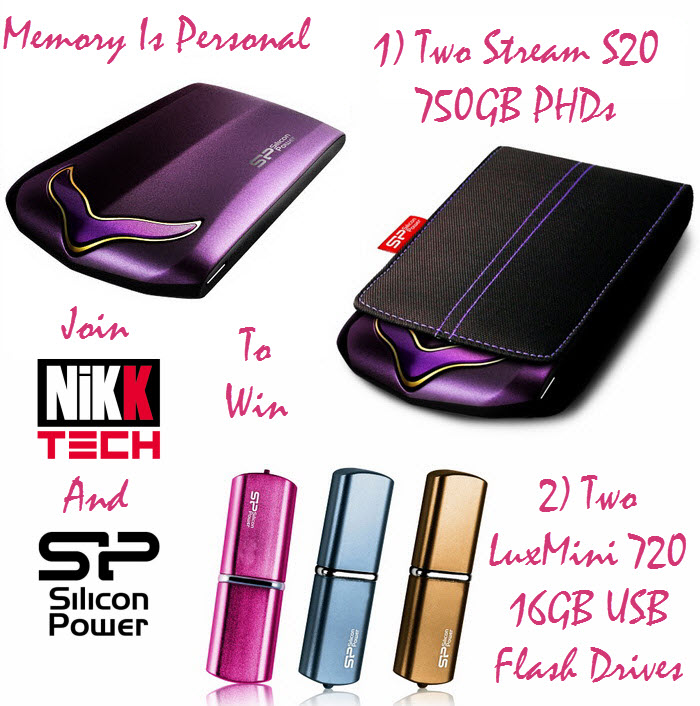 NikKTech and Silicon Power Global Joint Giveaway @ NikKTech 