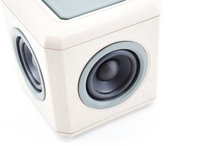 audio cube portable wood 13t