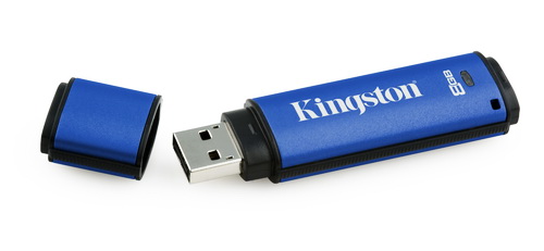 Kingston DataTraveler Vault Privacy 8GB USB 2.0 Flash Drive