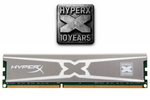Kingston HyperX 10th Anniversary 16GB 2400MHz Quad Channel Kit