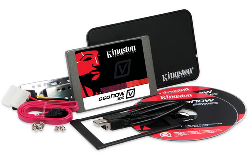 Kingston SSDNow V300 120GB SSD Upgrade Kit