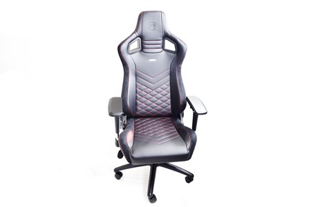 noble chairs epic black red 22t