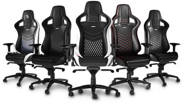 noble chairs epic black redb