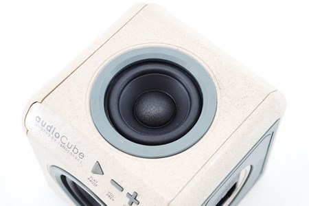 audio cube portable wood 11t