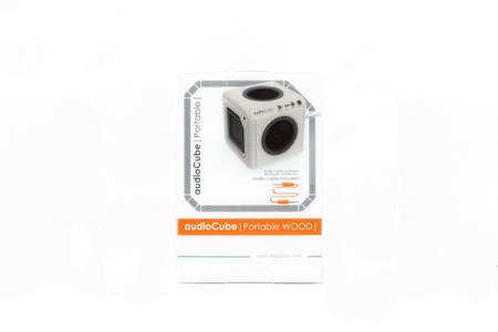 audio cube portable wood 2t