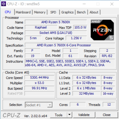 cpuz7600x