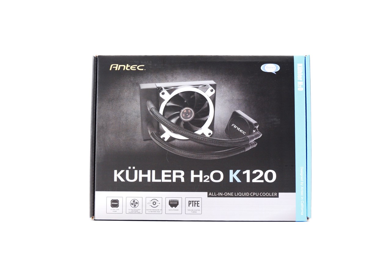 Antec Kühler H2O K Series K120 RGB All in One CPU Cooler 