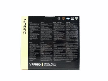 antec vpf550 04t