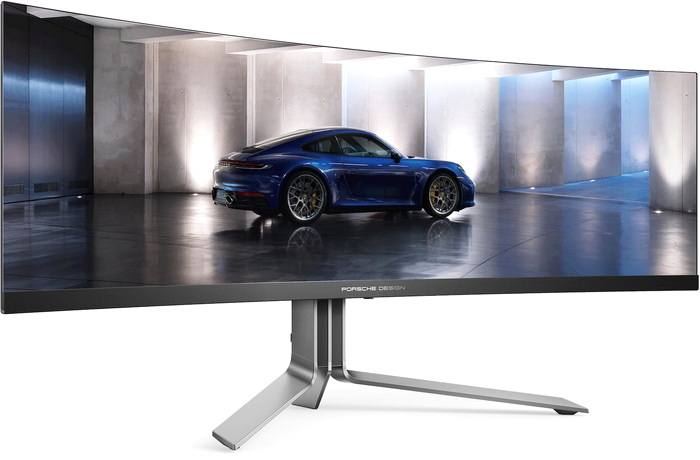 aoc agon pd49 porsche design review a
