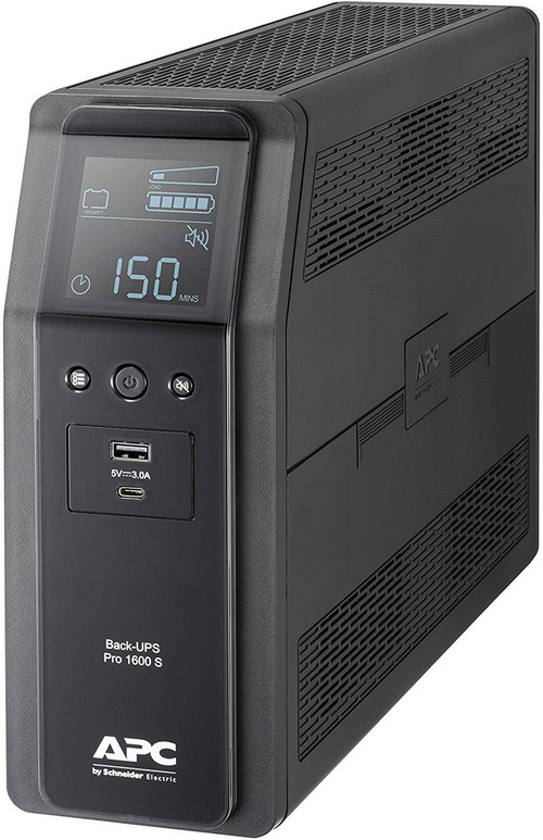BR1600MI - Onduleur Parafoudre Line Interactive APC Back-UPS Pro BR 1600 VA