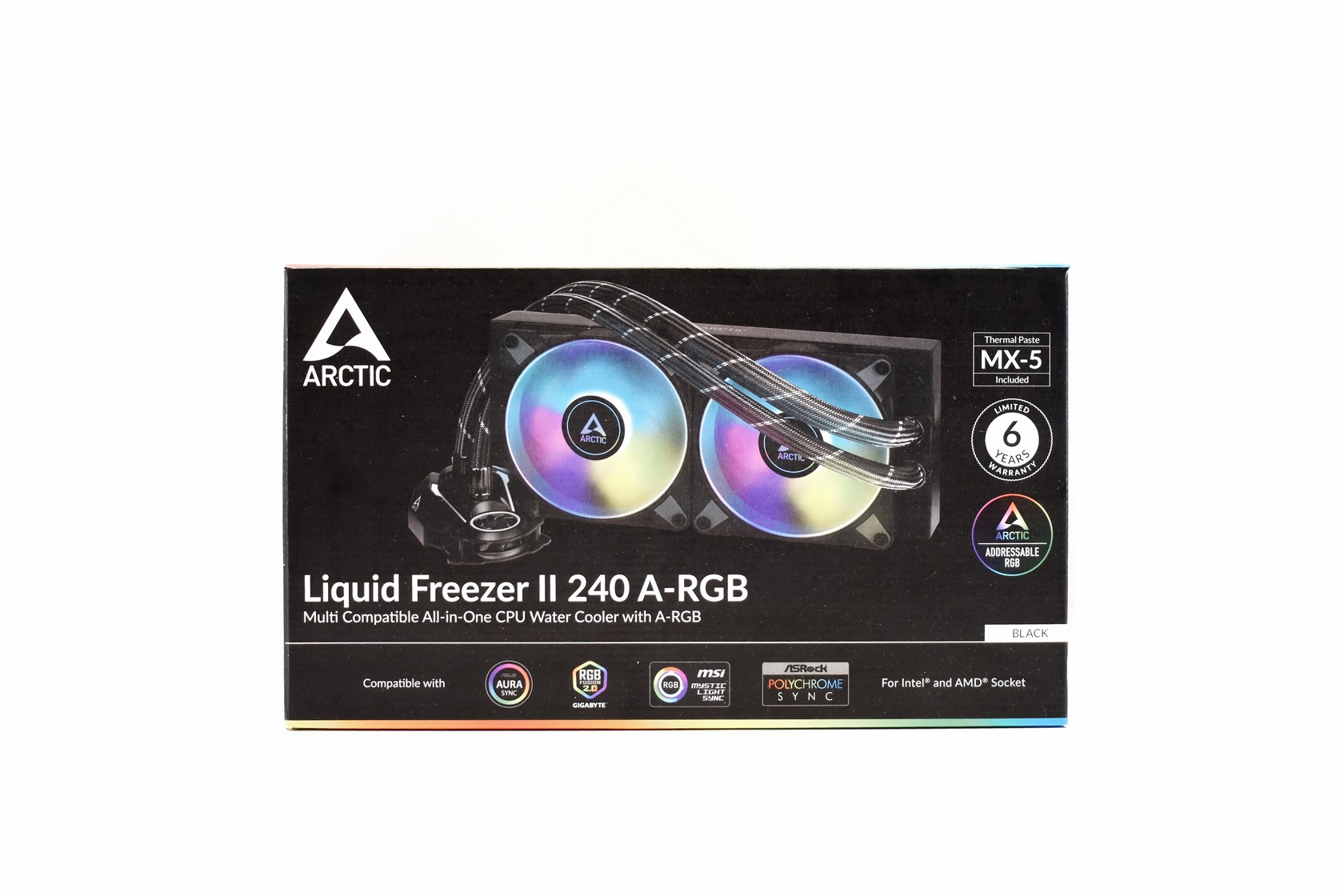 ARCTIC Liquid Freezer II 240 A-RGB AIO CPU Cooler Review