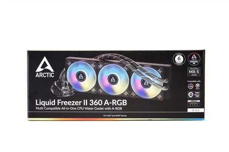 arctic liquid freezer ii 360 argb review 1t