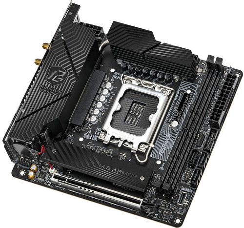 asrock phantom gaming z790i lightning wifi review a