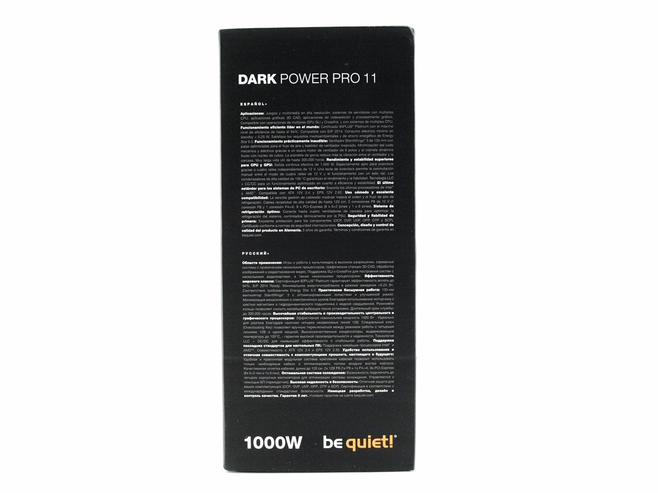 Be Quiet! Dark Power Pro 11 1000W Power Supply Unit Review