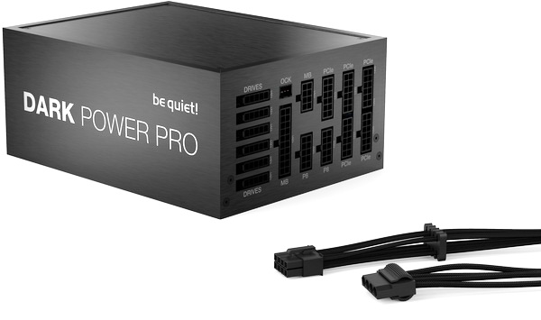be quiet! Dark Power Pro 11 750W ATX 12V 80 Plus Platinum Power Supply –  Silent Wings 3 Fan