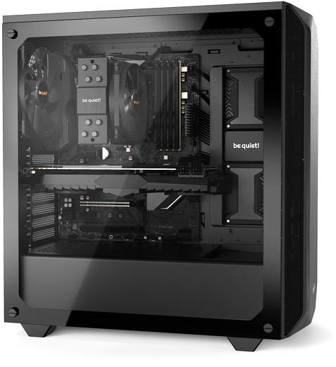 be quiet! Pure Base 500 Mid-Tower Case (Window, White)