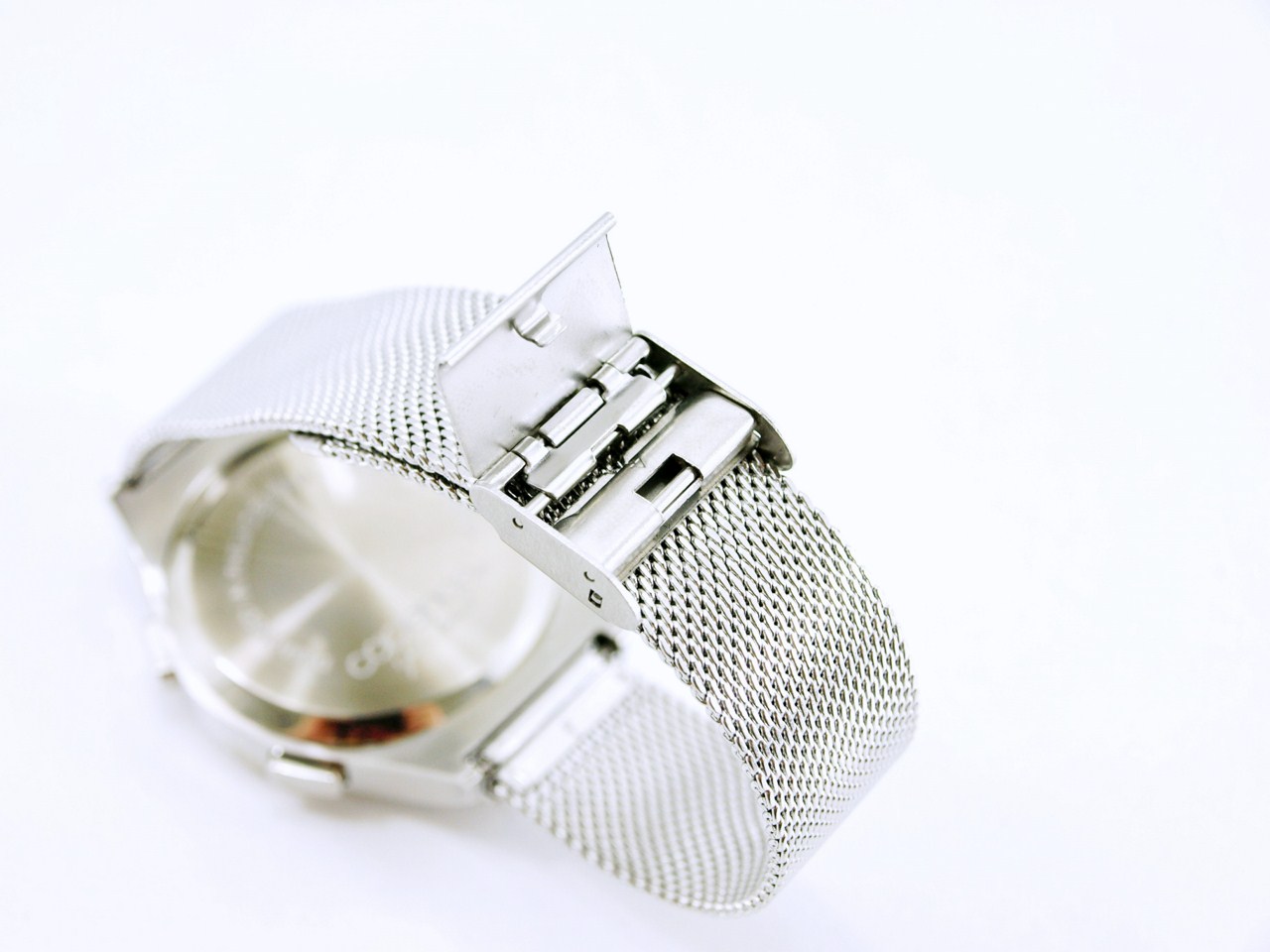Wrist watch sales locking mechanism