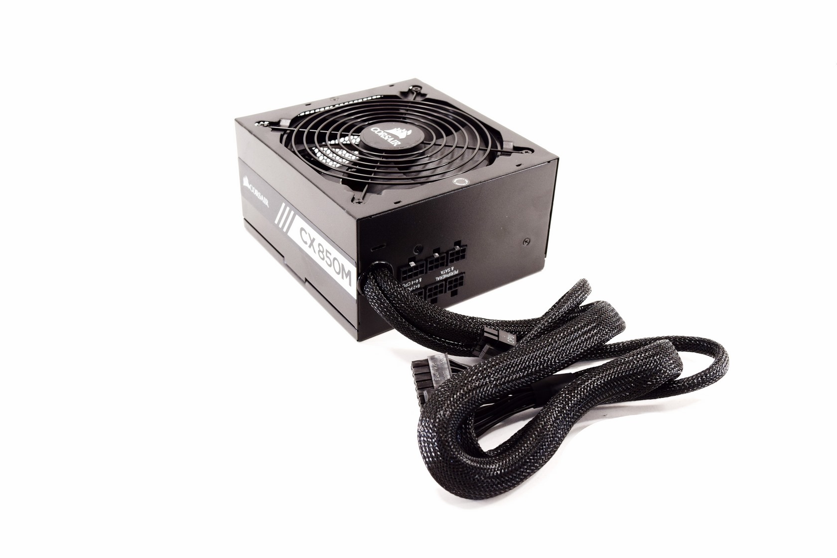 PCIe 6Pin Para 3 SATA Cabo De Alimentação SSD Reto Corsair Série RMx - Foto 5