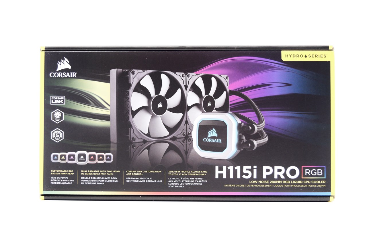 Corsair hydro hotsell h115i pro rgb