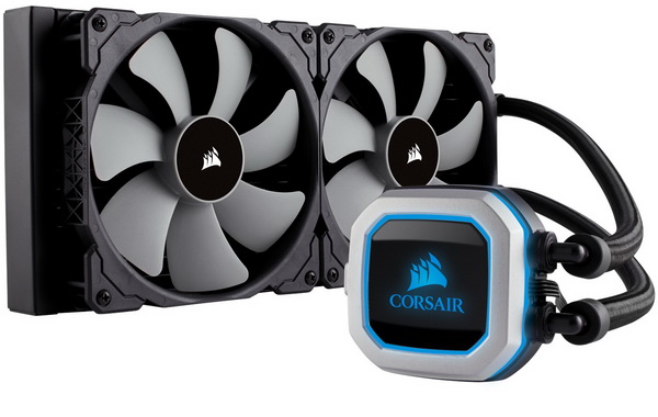 CORSAIR Hydro H115i Pro Low Noise 280mm RGB Liquid CPU Cooler 