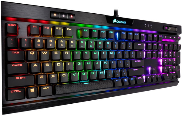 CORSAIR K70 RGB MK.2 Low Profile Mechanical Gaming Keyboard 