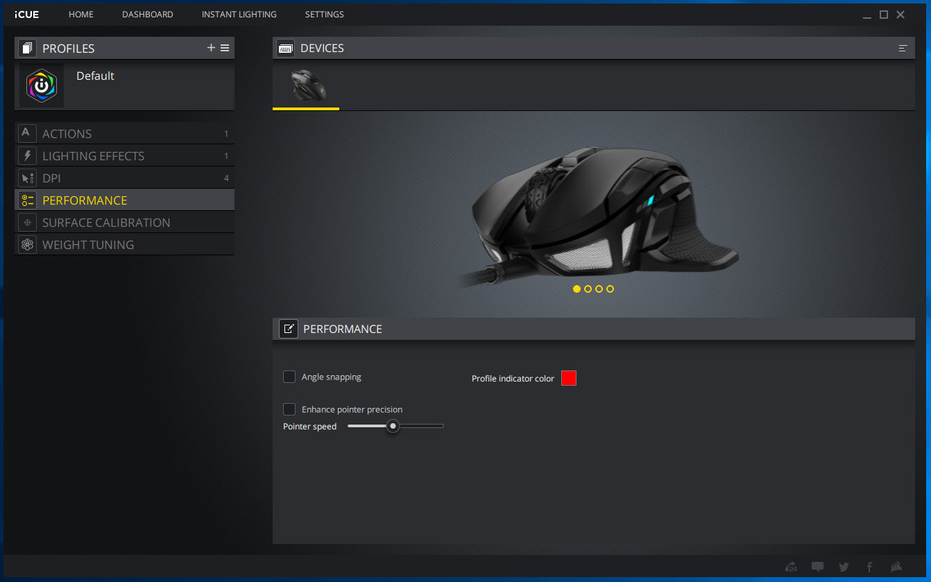 Corsair Souris de gaming Nightsword RGB Performance iCUE