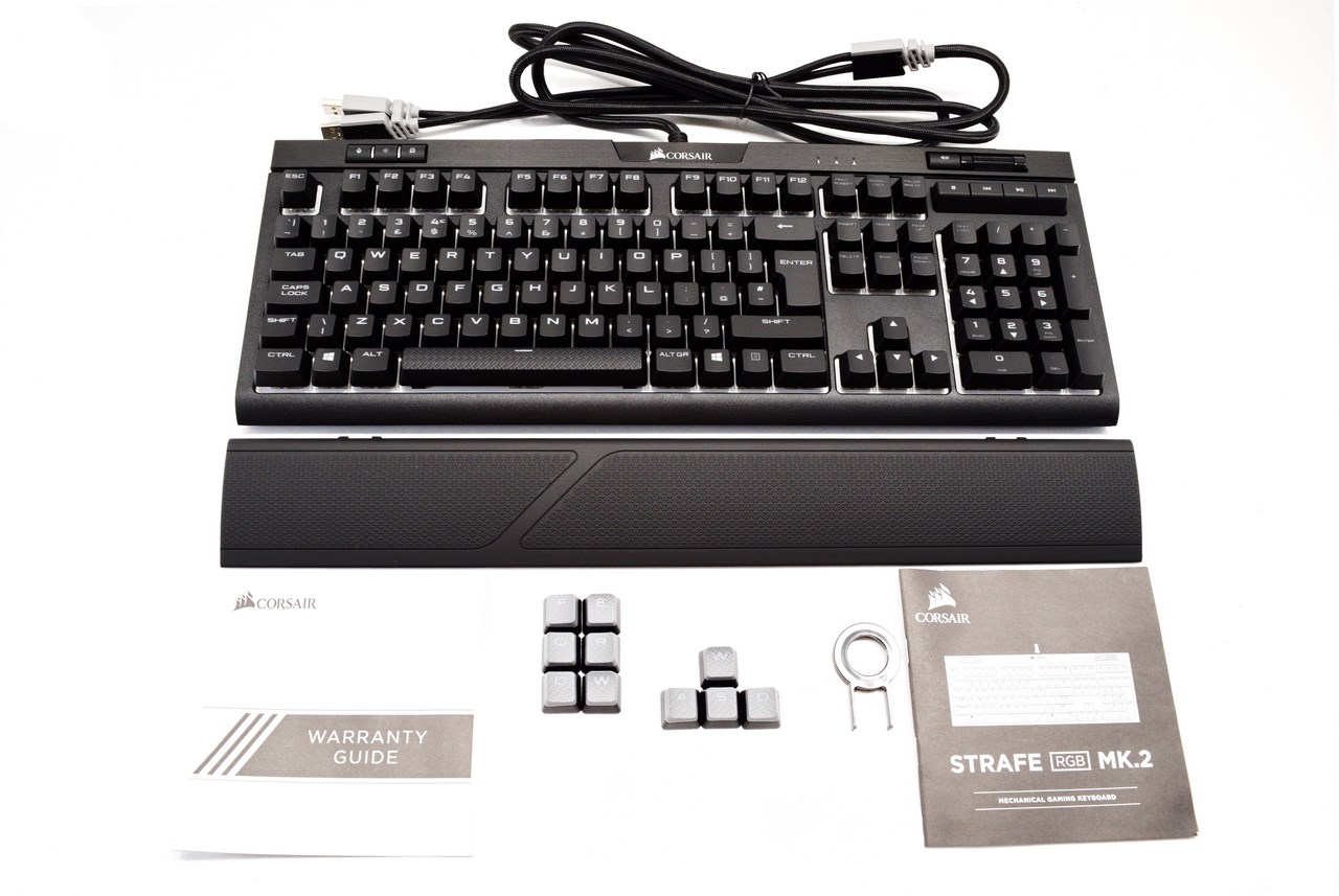 banjo kedelig skrivebord CORSAIR STRAFE RGB MK.2 Mechanical Gaming Keyboard Review