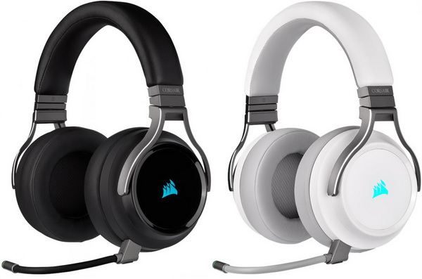 CORSAIR Gaming VIRTUOSO RGB - Headset - Full Size - 2.4 GHz