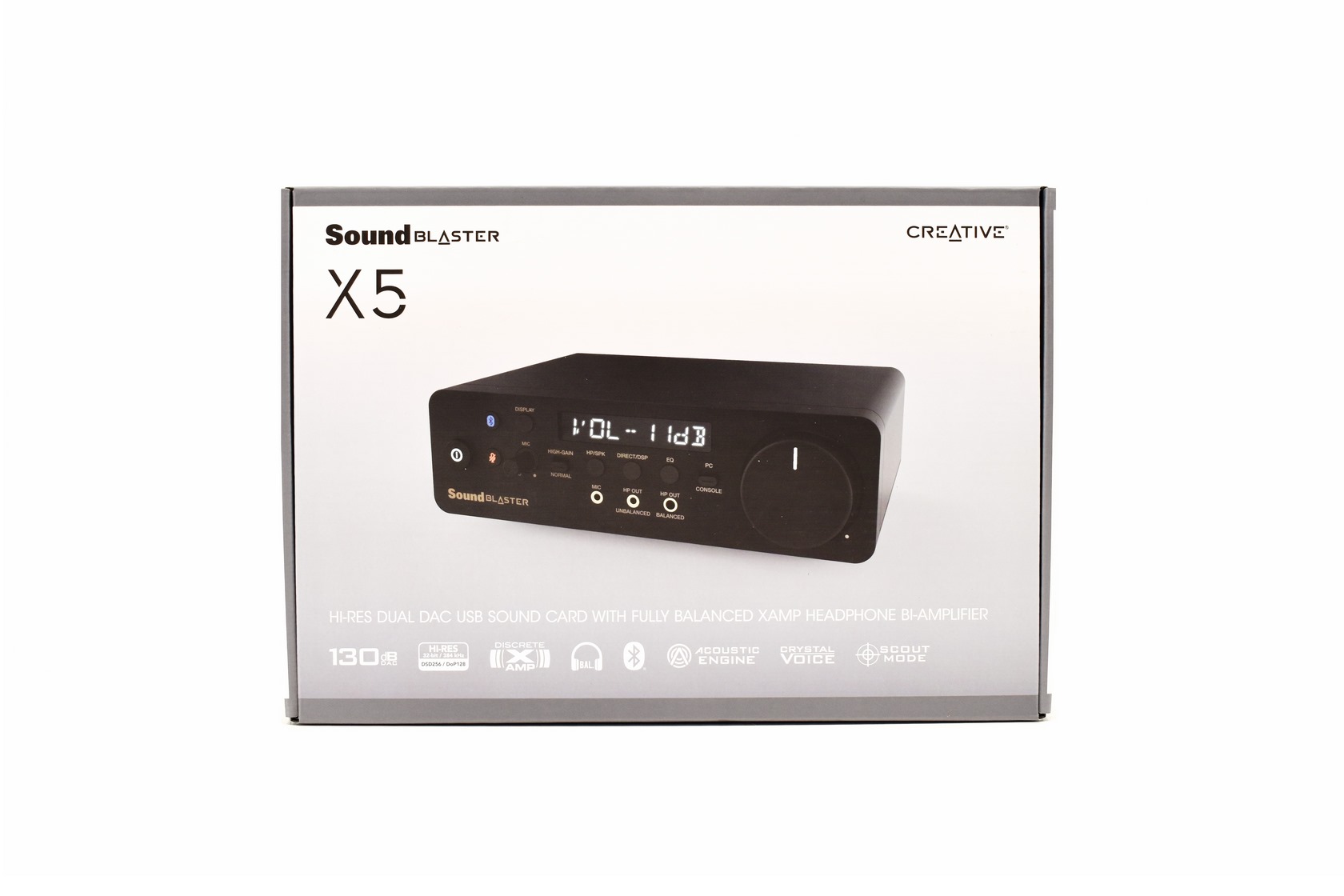 Creative Sound Blaster X5 Hi res External Dual DAC USB Sound Card