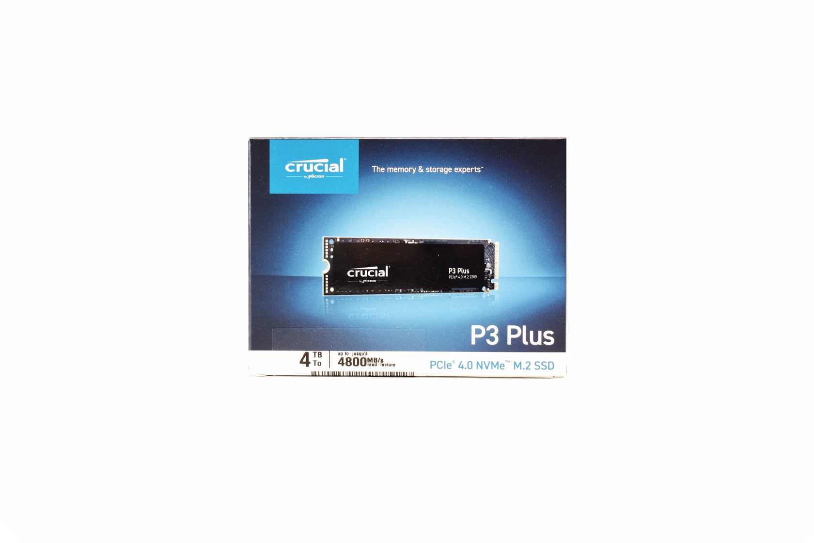 Crucial P3 Plus 4TB PCIe M.2 2280 SSD | CT4000P3PSSD8 