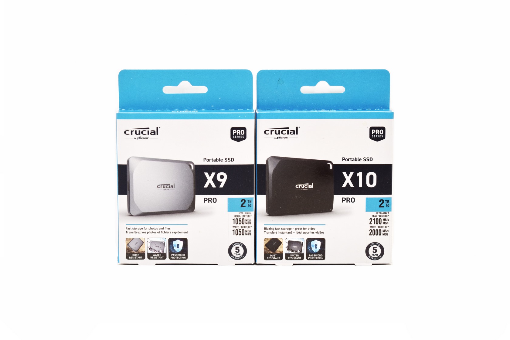 Crucial X9 Pro 2TB & X10 Pro 2TB Portable SSDs Review