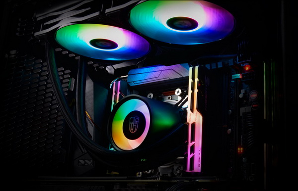 deepcool castle 240rgb reviewb