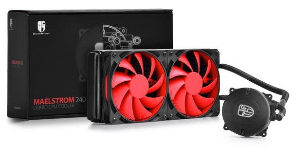 DEEPCOOL MAELSTROM 120T CPU Liquid Cooler AIO Water Cooling With