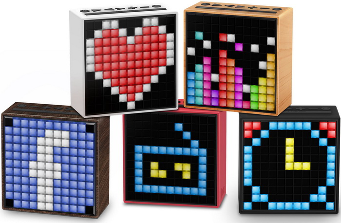 divoom timebox wooda