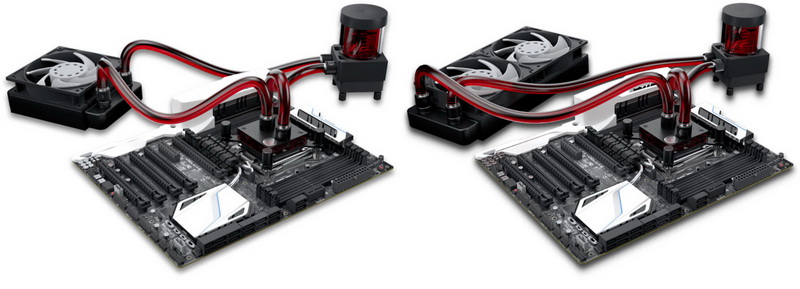 EK Fluid Gaming A120 & A240 Liquid CPU Cooling Sets 