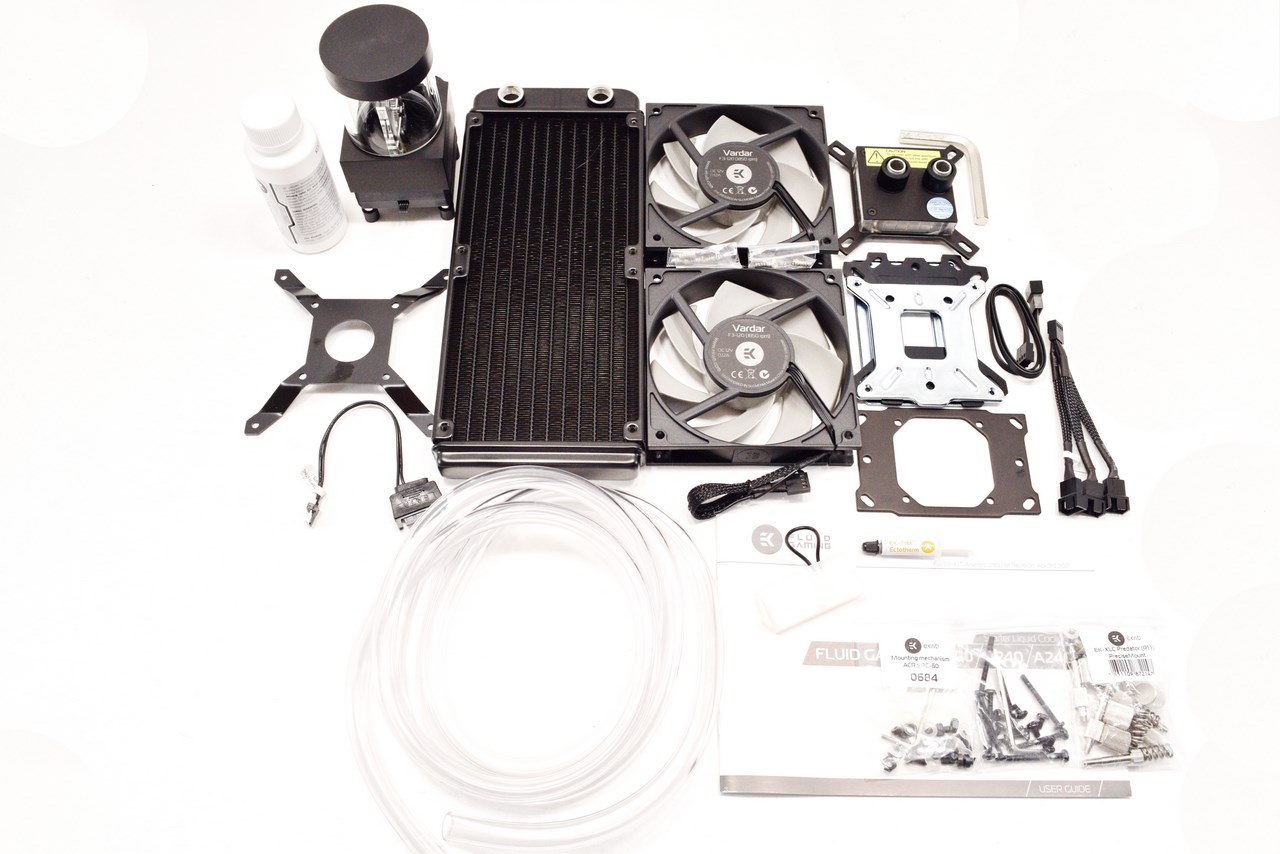 EK Fluid Gaming A120 & A240 Liquid CPU Cooling Sets Review