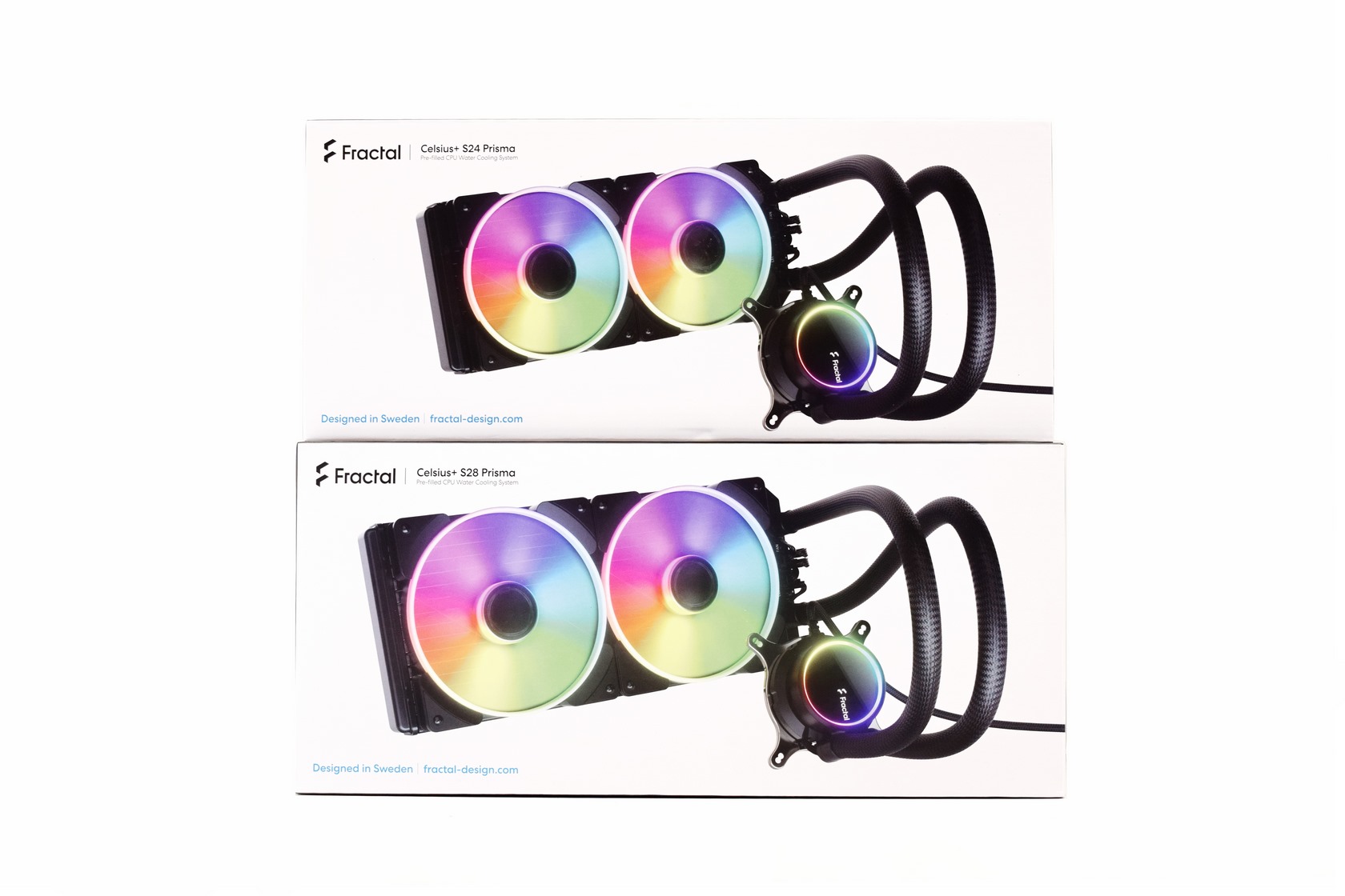 Fractal Design Celsius+ S24 & S28 Prisma Pre-Filled CPU Water