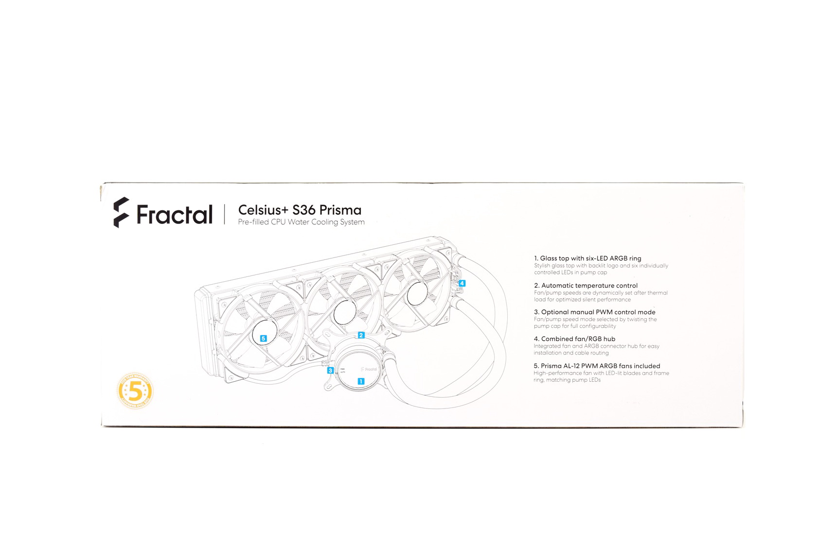 Fractal Design Celsius+ S36 Prisma Pre-Filled CPU Water Cooling System  Review