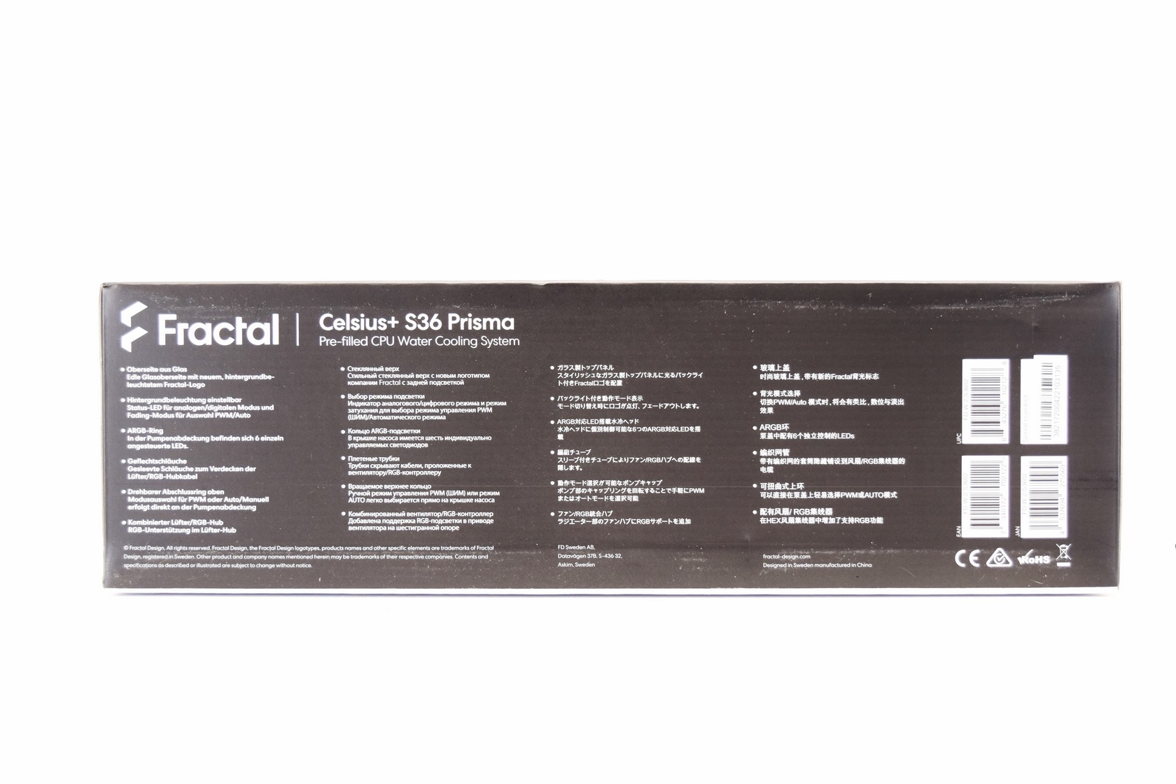 Fractal Design Celsius+ S36 Prisma Pre-Filled CPU Water Cooling System  Review