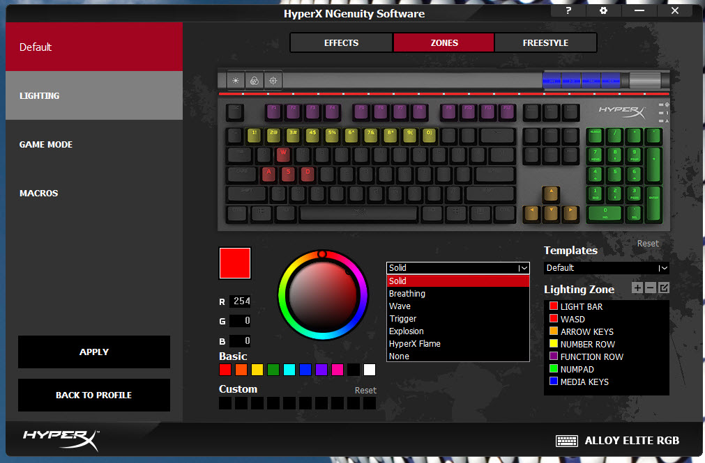 HyperX ALLOY Elite RGB Mechanical Gaming Keyboard Review