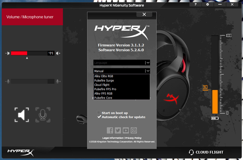 hyperx headset software download