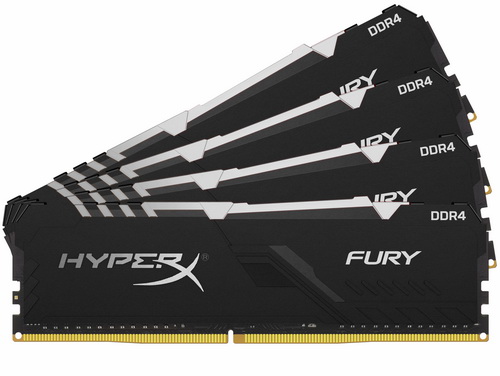 HyperX Fury DDR4-2400 16GB Quad Channel Memory Kit Review