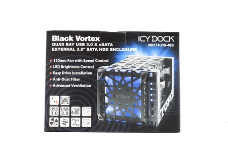 icy dock black vortex 1t