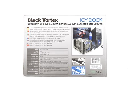 icy dock black vortex 4t