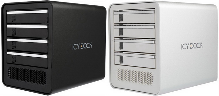 ICY DOCK ICYCube Quad Bay 2.5 & 3.5 SATA External HDD Enclosure Review