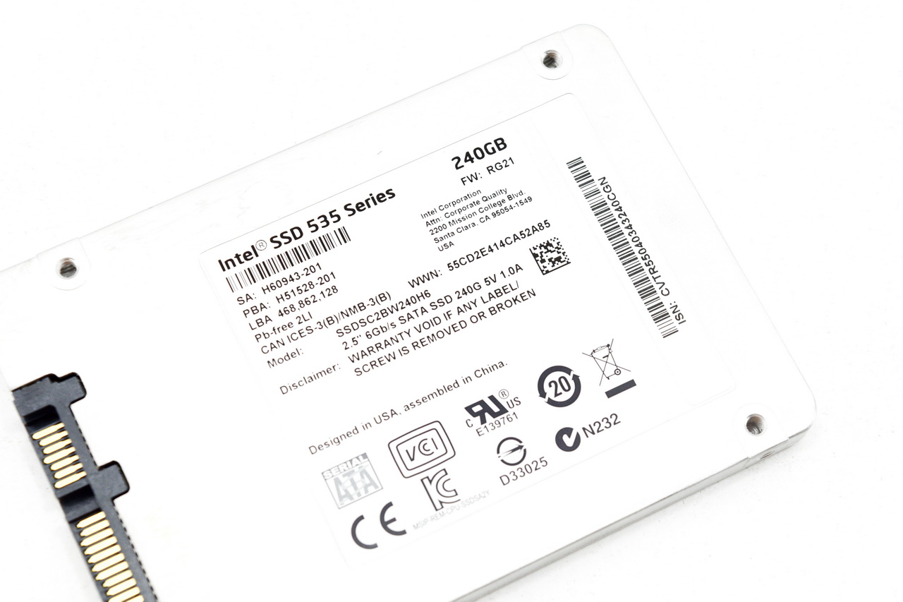 Intel ssd online 535 series