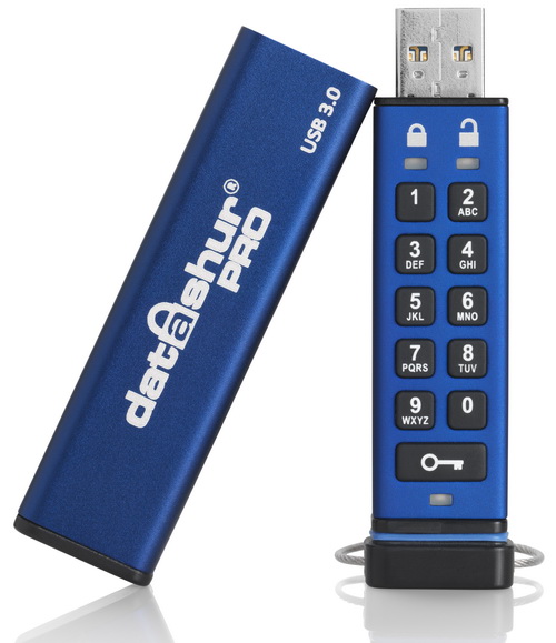 iStorage datAshur PRO 64GB Secure USB 3.0 Flash Drive