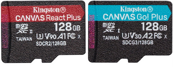 Карта памяти kingston canvas go plus