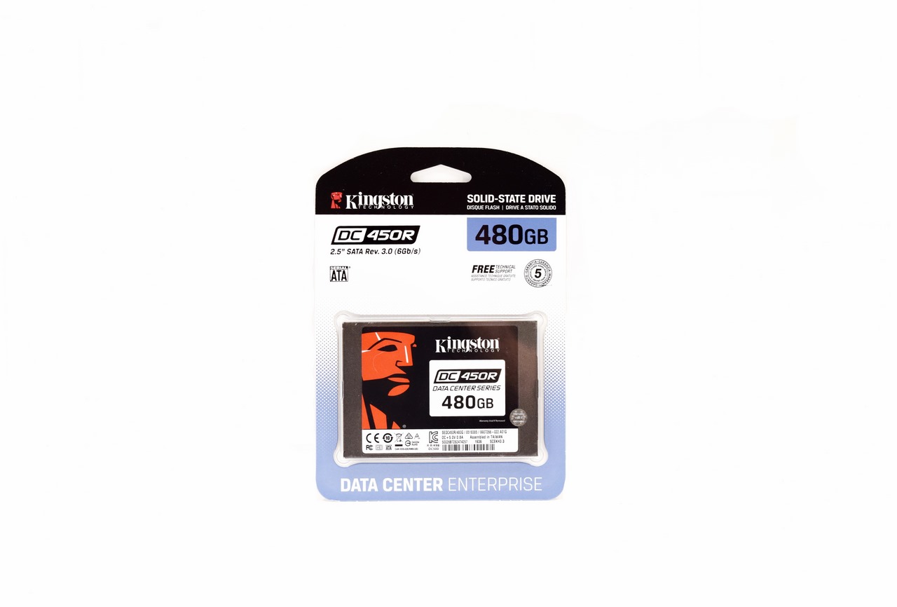 Kingston Digital 480GB DC450R Entry LVL ENT/SVR 2.5IN - 内蔵型SSD