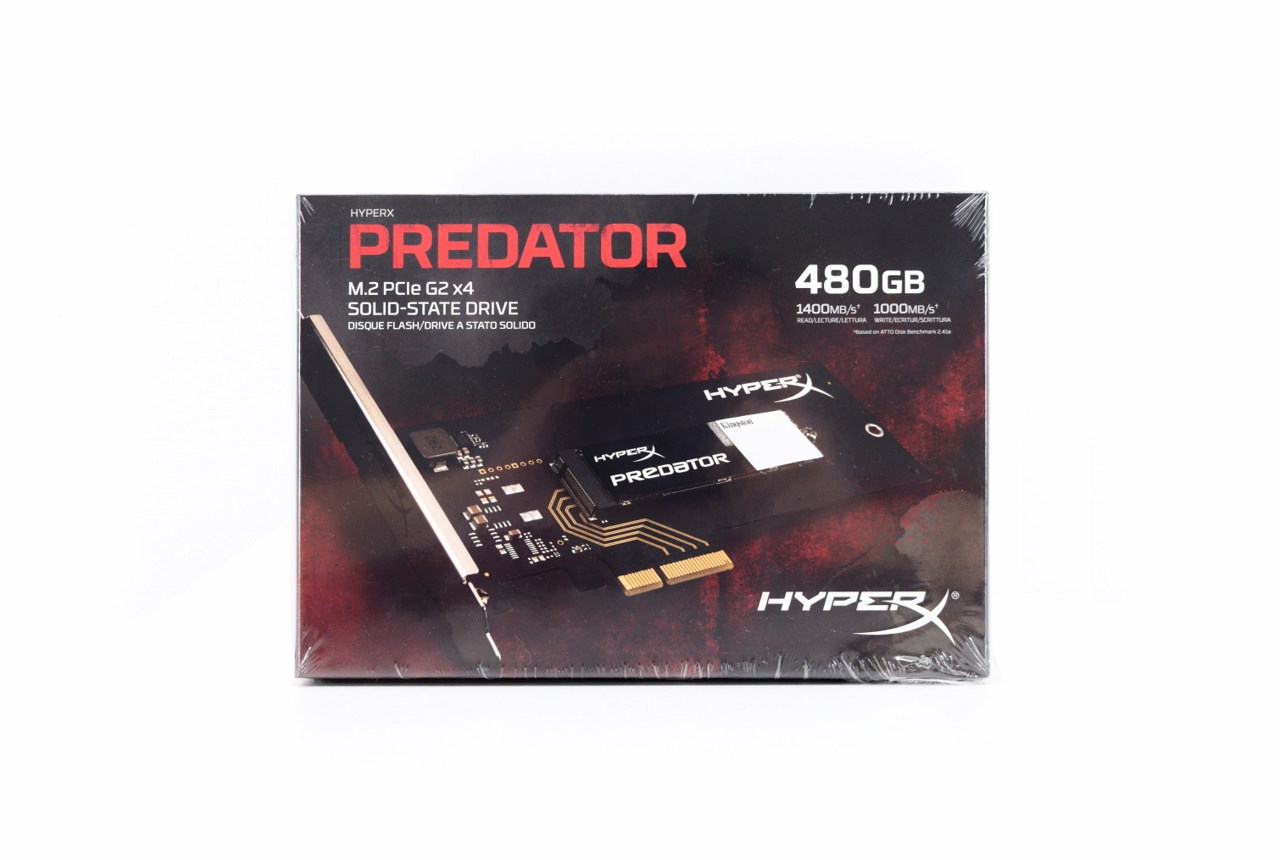 Kingston HyperX Predator M.2 PCIe G2 480GB SSD Review